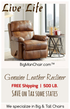 big man recliner