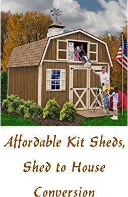 Affordable Kit Sheds, Shed to House Conversion