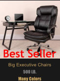 Big Executive Chairs 500 LB. Many Colors Best Seller