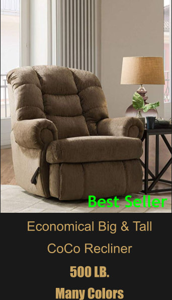 Economical Big & Tall Recliners