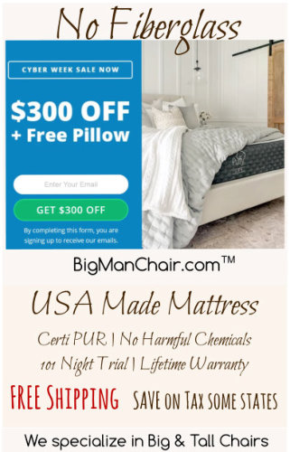 Fiberglass Free Mattress